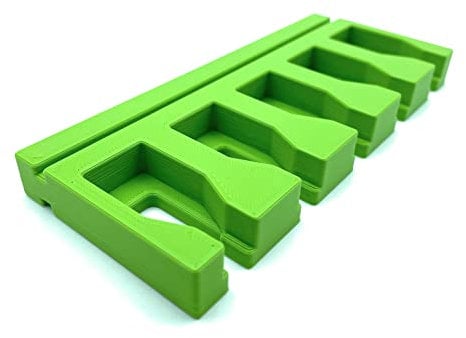 Universal Rack for 5 Ratchet Clamps Compatible with Festool MFT/3 Table and Works with Most Brands of mft Clamps