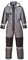 Tool Monkey Winter Coverall, Waterproof and Warm Thermal Quit Lined (Large, Grey)