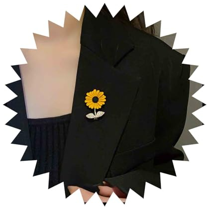 Inilbran Broche Tournesol Cristal Boho Broche Acrylique Daisy Flower Broche Vintage Strass Sun Flower Broche Lapel Pin Mariage Cz Flower Floral Épingles À Revers Broche Bijoux Pour Femmes Et Filles