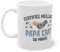 Mug Chat Certifiée meilleur papa chat du monde idée cadeau humour drôle amusant enfant/adulte