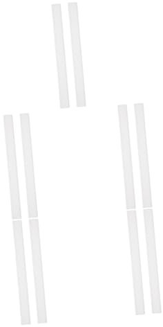 Beaupretty 10pcs Squeegee Replacement Rubber Strip Refills for Window Cleaning Flexible and Easy to Install for Shower Doors and Glass