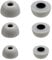 Memory Foam Ear Tips for Samsung Galaxy Buds 2 Pro Replacement Earbuds Memory Foam Inserts Ear Caps Anti-Slip Eartips Comfortable Headphones Earmuffs Accessories, Grey (3 Pairs, L/M/S 3 Sizes)