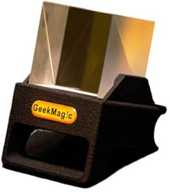 Mini-3D-Hologramm-Würfel-Display, Geek-Magic-Display, multifunktional, kreative Zeit, Desktop-Uhr, Wetterstation, Technologie, Ornament, intelligente Wetterstation