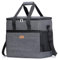 Lifewit Borsa Termica 40L, Borsa Frigo Grande per Uomini Donne Bambini, Cooler Bag Portatile, Borsa Porta Pranzo, Lunch Bag per Ufficio, Picnic, Campeggio, Mare, Barbecue, Grigio Scuro