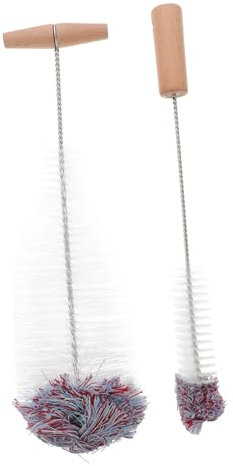 Cabilock Allzweck-flaschenreinigungsbürsten-set 2-teilig Strohhalmreiniger Flaschenreinigungsbürste Für Glasflaschen Sodaflaschen