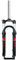 20 24er Forcella Ammortizzata Bici per Bambini Viaggio 100mm Forcella Meccanica per Mountain Bike Freno A Disco Bici di Montagna Forcella Anteriore QR 9 * 100mm Blocco Manuale(Black Red,24)