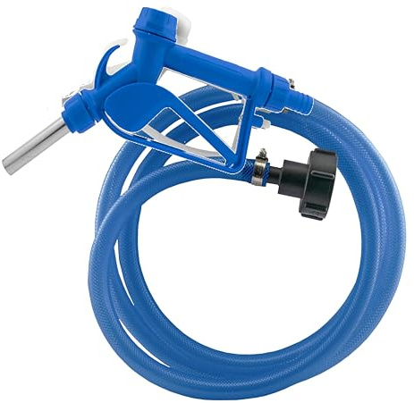 AD-Blue/Diesel Fuel delivery kit for use with IBC Tank with s60x6 Outlet,Reinforced Braided 19mm Hose Designed for Fuel,Trigger Fuel Gun,Range of Fuel Hose Length Options (5m)