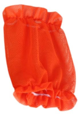 MotiveTech Tour de cou multifonction pour chien avec design en maille pour cache-oreilles Orange S