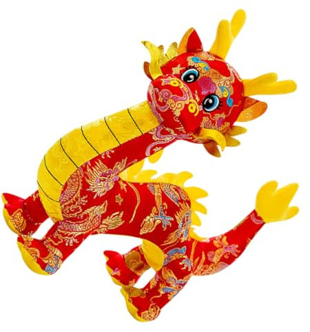 Milisten Peluche Dragon Chinois Nouvel an pour Célébrations et Décorations Festives