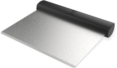 Weber Racloir pour plancha/en Acier Inoxydable, pour Manipuler Les Aliments sur la Plaque, Compatible Lave-Vaisselle – Argent (3401334)