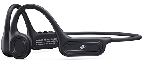 Guudsoud Bone Conduction Headphones,Bluetooth 6.1 Wireless IP56 Waterproof Sports Running Headphones Open Ear Earphones with Mic for Running, Cycling, Gym Workouts