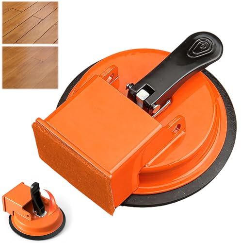 Laminat Verlegeset Saugnapf Werkzeug, Laminat Reparaturset, Saugheber Fliesen, Laminatboden Verlegen Werkzeug, Laminat Werkzeug Hochleistungs-Bodenspalt-Fixierwerkzeug für Vinyl, Glatte Laminat