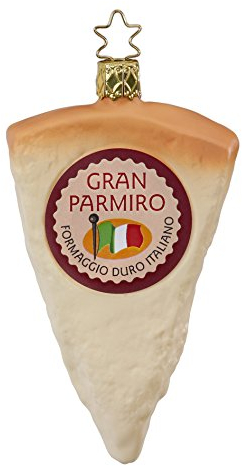 Inge Glas Christbaumschmuck Käse Parmesan