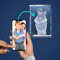 LOOXIS Personalisiertes 3D Laser-Foto vom eigenen Bild in Glas gelasert – Geschenk-Idee zu Weihnachten, Geburtstag, Hochzeitstag, Frauen und Männer – Quader, L Hochformat