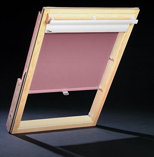 Dachfenster Thermo Rollos für Velux Fenster - Profilfarbe Weiß (auch mit silbernen Profilen erhältlich) - Sonnenschutz GGL GPL GGU GPU P06/P08