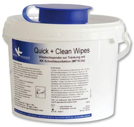 KK Hygiene Quick & Clean Vliestuchspender Eimer leer