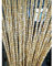 Perlenvorhang Türvorhang Holzperlen Vorhänge Tür-Fadenvorhänge Wohnkultur Für Raumteiler Türschrank-Durchgang Rustikales Bildschirmpanel, 3 Farben PENGFEI ( Color : A , Size : 76 strands-90x200cm )