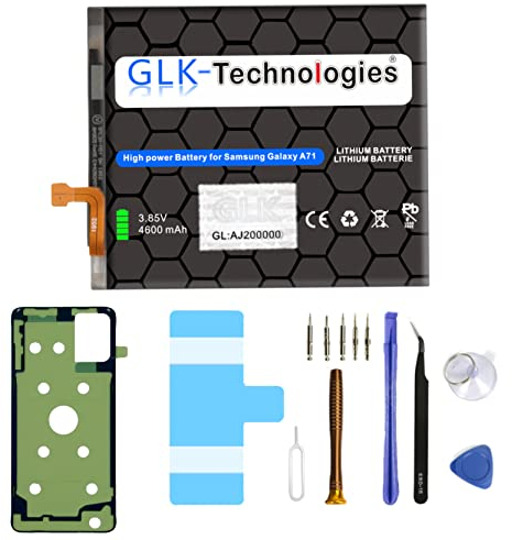 High Power Ersatzakku kompatibel mit Samsung Galaxy S10 Lite | GLK-Technologies Battery | accu | 4600 mAh Akku | inkl. Profi Werkzeug Set Kit NUE