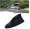 CGEAMDY Auto Haifischflossen-Antenne Abdeckung Verkleidung, FM/AM-Antenne, Hergestellt Aus ABS, Geringer Windwiderstand, für SUV, Trucks, Vans, Auto Tuning (Schwarz)
