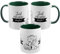 The Peanuts Tasse Snoopy - Just one more chapter! Kaffeetasse Becher Kaffeebecher aus Keramik Grün Weiß 320 ml