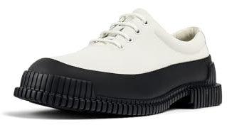 Camper K200687 Pix Zapatos de Cordones Mujer Blanco Negro