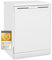 Exquisit Geschirrspüler 60cm, 11 Liter, Freistehend Unterbaufähig, 12 Maßgedecke, 3 Spülprogramme, ECO, GSP56012-030E weiss
