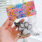 Cat Paw Squeeze Toy, Squishy Katzenpfote, Mini Plüsch Katze Pfote, Katzenkralle Quetschspielzeug, Neuheit Cute Soft Cat Paw Squeeze Toys Entspannung für Kinder Mädchen Jungen (Schwarz)