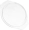 Amosfun Cubierta De Vidrio Antisalpicaduras Reutilizable Para Platos De Microondas Resistente Al Aceite (17,8 Cm)
