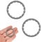10 PCS 1 1/8 Headset Caged Ball Bearing Precision Bottom Bracket Caged Silver Caged Headset Bearings Race Cycling Headset Bearing with 16 balls steering bearings for MTB Bike Road Bike