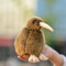 LIUHONGFEI Simulation Kiwi Plush Toy Stuffed Animal New Zealand Kiwi Doll Squeaks When The Body is Squeezed.
