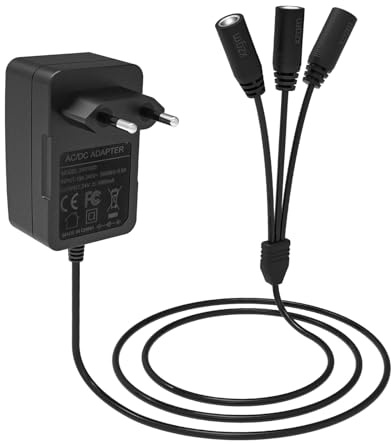 24V 1A Netzteil Ladegerät Adapter | geeignet fürPhilipsHue Play Light Bar Smart LED BarLicht,Ersatz für S020XM2400083, 7820330U7,7820430U7, 3 Anschluss Ladekabel