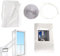 Sellado Para Ventanas De Aire Acondicionado - Kit De Sellado Impermeable Para Ventanas,Accesorios De Reemplazo Y Aislamiento Para Instalación En Exteriores Invierno Sótano Exterior