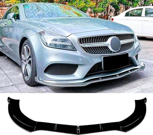 For Auto Perfectionists UK Front Splitter Spoiler Lip Compatible With Mercedes CLS W218 FACELIFT AMG Line 2014-2017