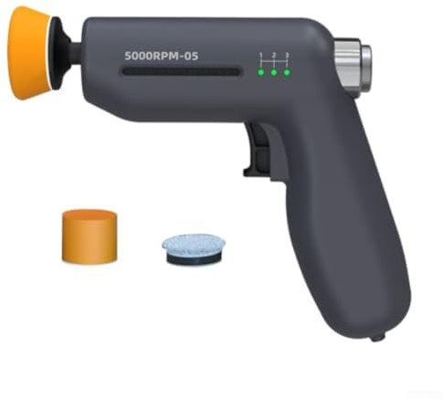 Mini polisseuse de voiture 12 V, poignée ergonomique compacte pour enlever les rayures de voiture, réparation de cirage adaptée à diverses surfaces de véhicule