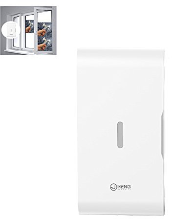 JC Window/Door Vibration Glass Break Vibration Sensor Wireless 433MHz for Home Business Security Alarm Systems