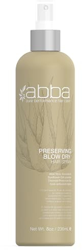 ABBA - Pure Style Smoothing Blow Dry Lotion – Mango Extract & Argan Oil, 6 fl oz
