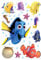 AG Design DK 1730 Disney Nemo, Wand Sticker, Colorful, 42, 5 x 65 cm