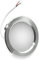 FARETTO INCASSO LED SOTTILE PER TOP CUCINA-BAGNO FORO DIAMETRO 60 mm ALTO 19 mm DIAMETRO ESTERNO 70 mm CROMO LUCIDO 3 WATT LUCE NATURALE 4000 K DIRETTO A 220 V