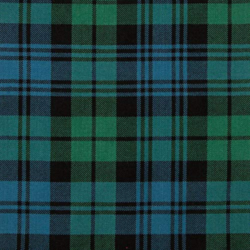 13oz Medium Fabric Campbell Ancient Tartan 1 Metre