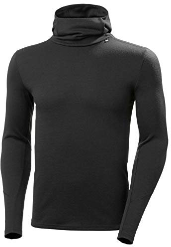 Helly Hansen Herren Hoodie Lifa Merino Midweight Hoodie, Black, XL, 49362