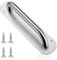 Stainless Steel Sliding Pull Push Handle, 11x2.6 Inch, For Bathroom, Kitchen, Cabinet, Garage, Shed, Barn, Fire Door