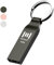 MOSDART Waterproof 64GB USB2.0 Flash Drive, exFAT Metal Memory Stick with Keychain, for System Back, Data Storage, Titan Gray