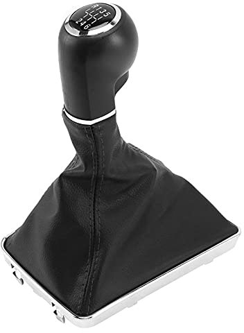 Pomo de palanca de cambios de 6 velocidades, cubierta de bota de polaina para Opel Astra Corsa D Zafira B con manija de marcha atrás