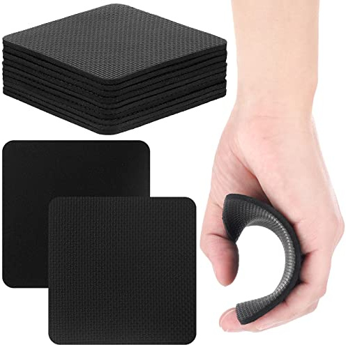 Zhanmai 10 Set Gym Grip Pads for Weight Lifting Workout Hand Pads Pull up Neoprene Comfort Weightlifting Light Gymnastics Hand Grips for Men Women No Sweaty