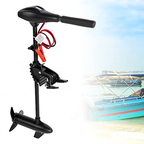 58Lbs Elektromotor AußEnborder Trolling Motor Schlauchboot AußEnbordmotor Elektro BüRstenmotor Fischerboot Bootsmotor Schlauchboote Angelmotor Elektrobootsmotor Boote FüR Elektroaussenborder 12V
