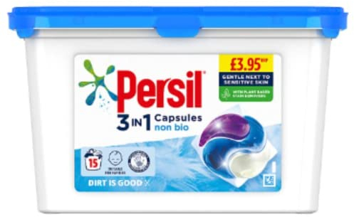 Persil Non Bio Laundry Washing Capsules 15 Wash x Case of 3