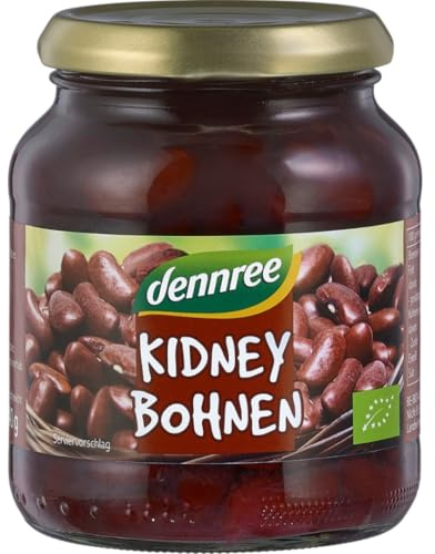 dennree Kidneybohnen im Glas (360 g) - Bio