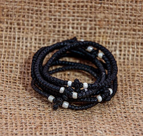 Handgefertigtes Gebetsseil, Komboskini Armband 52 Knoten, griechisches orthodoxes Armband Chotki Brojanica gesegnet vom Berg Athos, religiöses Geschenk