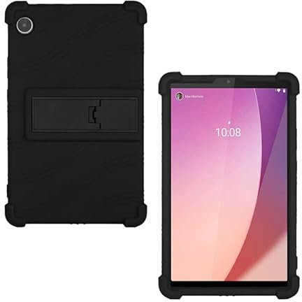 ORANXIN Funda para Lenovo Tab M8 4th Gen - Silicona Soporte Función Cáscara de Goma Ligero Protector Fundas Blandas para Lenovo Tab M8 4th Gen TB-300FU 8 Pulgada Tablet 2023
