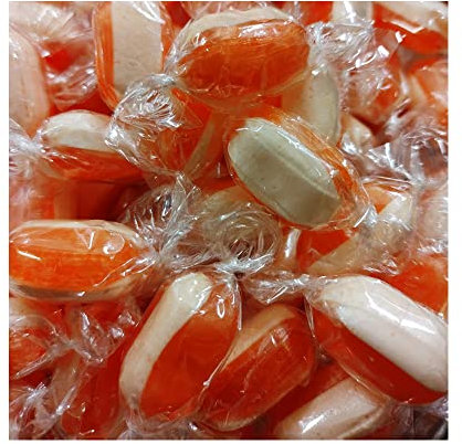 Premium Wrapped Hard Boiled Candy Sweets 1kg Bag - Great for Parties (Iron Brew Humbugs)